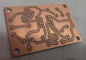 Engraving PCB Board